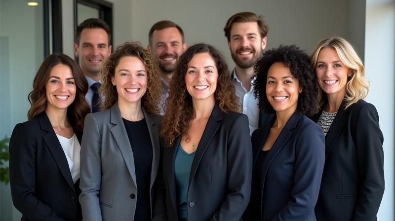 Photo de groupe de l’équipe juridique Dubois & Partners